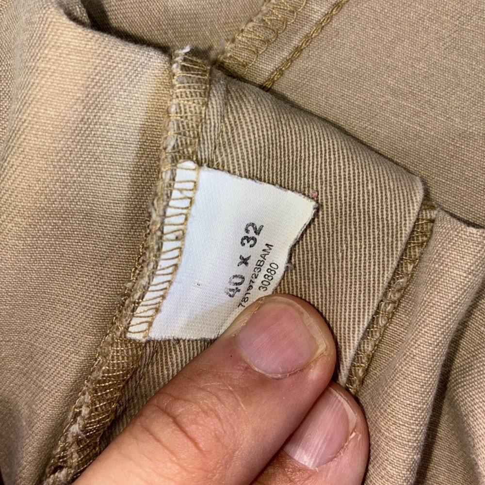 Polo Ralph Lauren Golf Khaki VTG Chino Pants Men's 40x32 Beige - Picture 8 of 16